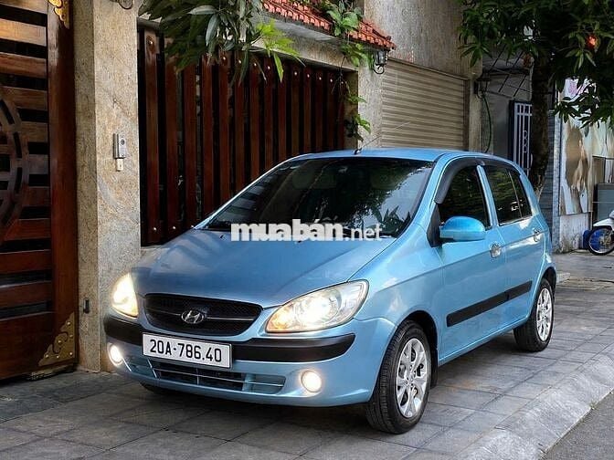 Hyundai Getz 2010 Xanh Hàn Quốc