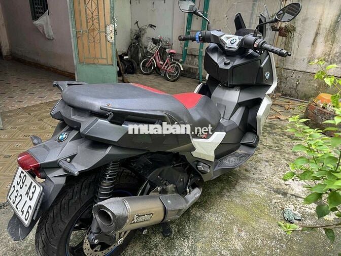 BMW C400X Trắng Nhập khẩu Pô Akrapovic