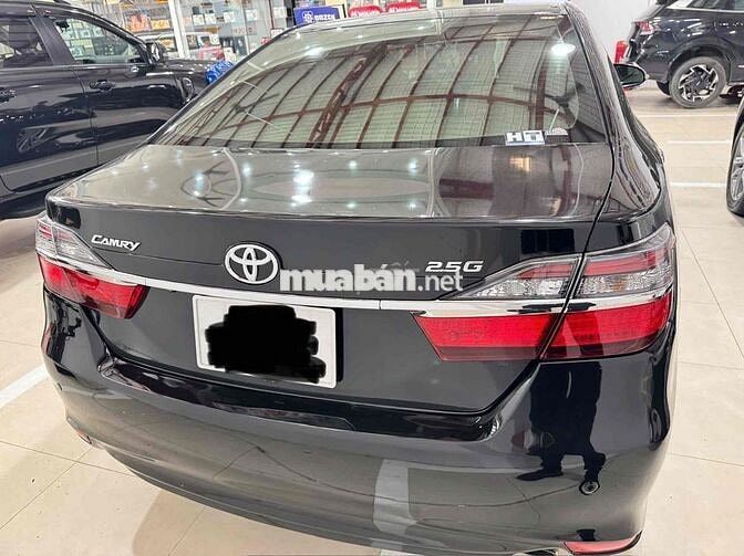 Toyota Camry 2.5G 2016 73653km Đen