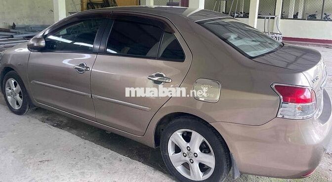 Toyota Vios G 2008 Vàng Đồng 296.000 km