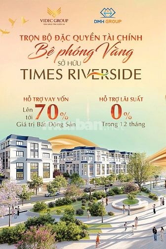 TRỌN BỘ ĐẶC QUYỀN TÀI CHÍNH - BỆ PHÓNG VÀNG SỞ HỮU TIMES RIVERSIDE!