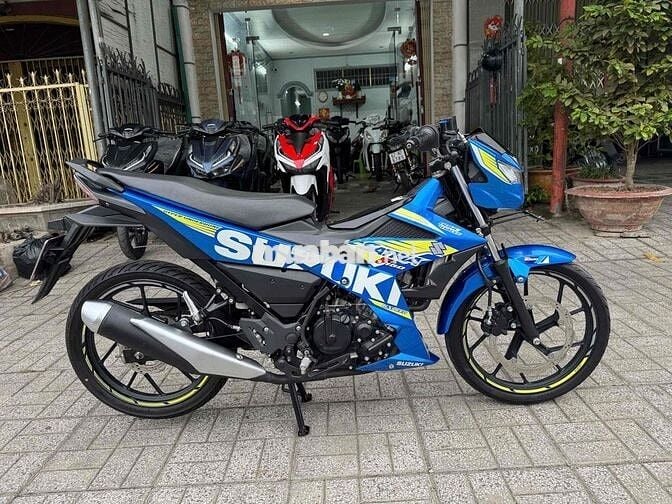 Suzuki Satria F150 Xanh biển 67 máy nguyên zin