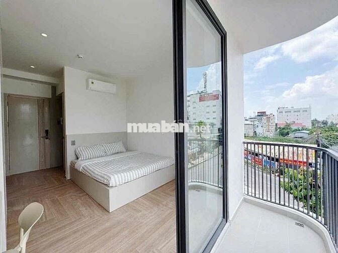 ❇️CĂN HỘ STUDIO BANCONG _ FULL NỘI THẤT CẠNH HỌC VIỆN CÁN BỘ TPHCM💯