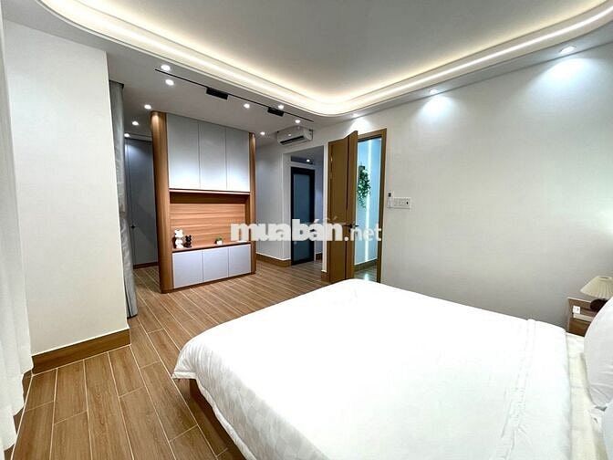 HẺM XE HƠI - NHÀ ĐẸP 5 TẦNG - 44M2 - TẶNG FULL NỘI THẤT