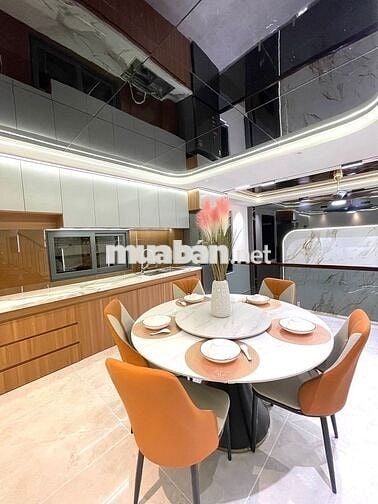 HẺM XE HƠI - NHÀ ĐẸP 5 TẦNG - 44M2 - TẶNG FULL NỘI THẤT