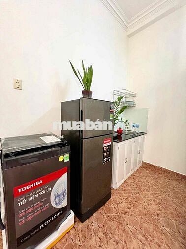 Cho thuê căn hộ 1PN tách bếp, ban công, máy giặt Tô Hiến Thành Q10