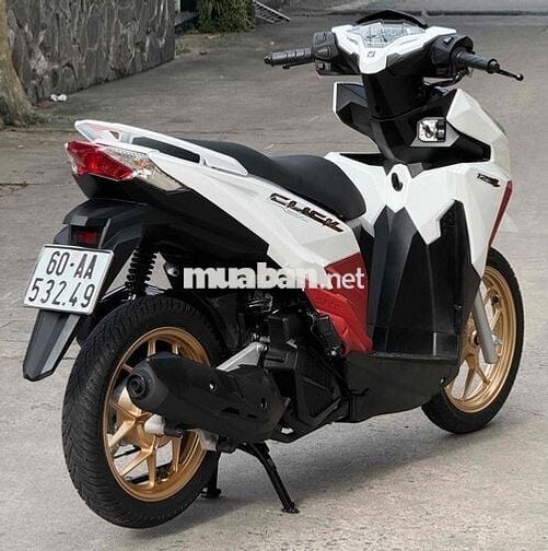 Honda Click Thái 2017 Trắng Đỏ