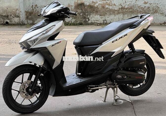Honda Click 125 Thái Lan Bạc Porsche