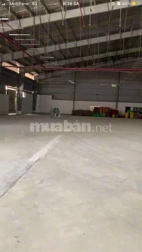 Cho thuê nhà xưởng 1728 m2 tại Mặt tiền Quốc Lộ 1A, Cái Bè, Tiền Giang