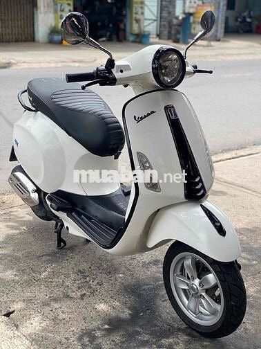 Piaggio Vespa Primavera Trắng. ZIN ÊM CHẤT 9chu
