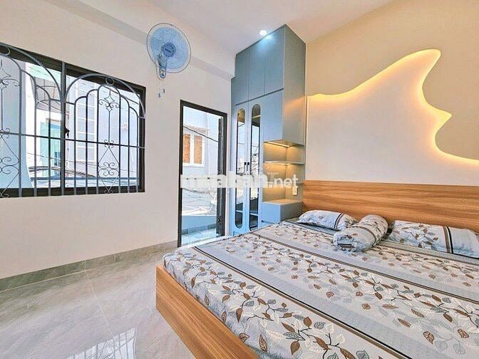 BÁN NHÀ 2 MẶT TIỀN HẺM Ô TÔ - FULL NỘI THẤT - Ở NGAY - CHỈ 3.45 TỶ