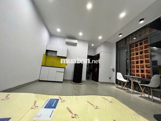 35m²Studio Ban công rộng thoáng-Full nội thất-Gần Văn Lang Công Nghiệp