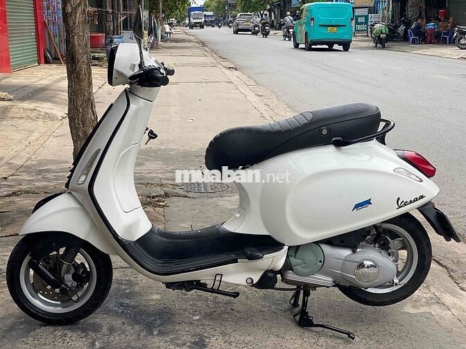 Piaggio Vespa Primavera Trắng. ZIN ÊM CHẤT 9chu