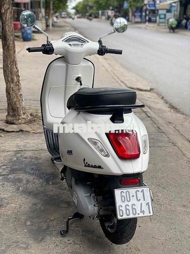 Piaggio Vespa Primavera Trắng. ZIN ÊM CHẤT 9chu