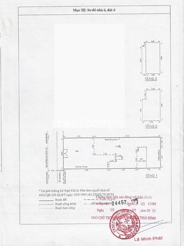 Bán nhà mặt tiền Lê Ngô Cát, Phường Hòa Hưng, 311m², 3 tầng, 140 tỷ