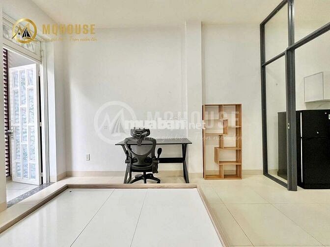 CĂN HỘ 1PN 40M2 BAN CÔNG FULL NỘI THẤT GẦN NGÃ TƯ HÀNG XANH