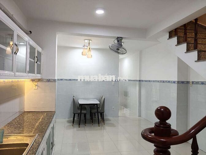 Nhà trệt lửng hẻm 293NTMK.Nhựa 8m thông cách trường cấp 2 phú hòa 500m