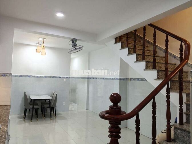 Nhà trệt lửng hẻm 293NTMK.Nhựa 8m thông cách trường cấp 2 phú hòa 500m