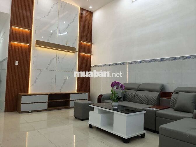 Nhà trệt lửng hẻm 293NTMK.Nhựa 8m thông cách trường cấp 2 phú hòa 500m