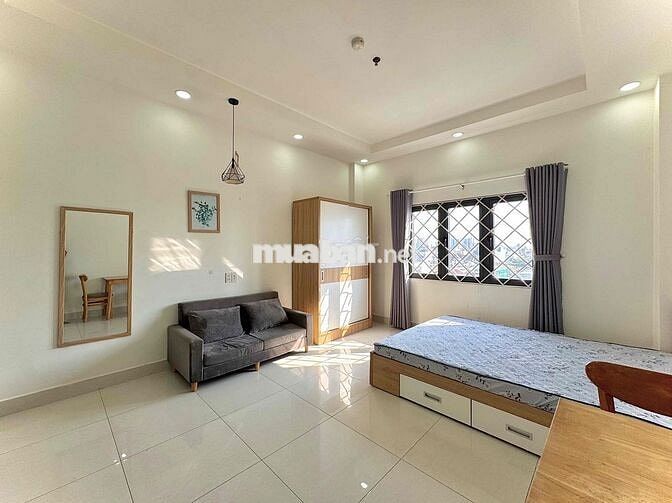 Căn Hộ Studio Cao Cấp - Full NT - Cửa sổ thoánh - Gần AEON Tân Phú