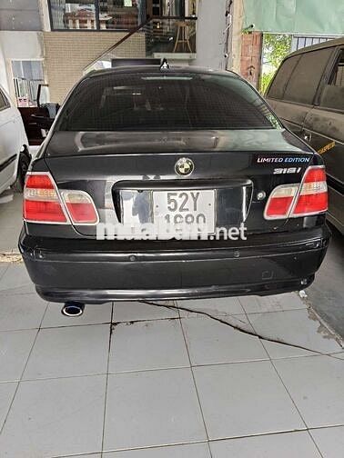 BMW 318I 2004 Tự động Đen