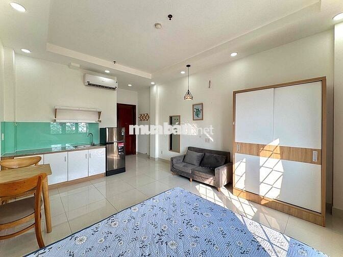Căn Hộ Studio Cao Cấp - Full NT - Cửa sổ thoánh - Gần AEON Tân Phú