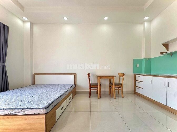 Căn Hộ Studio Cao Cấp - Full NT - Cửa sổ thoánh - Gần AEON Tân Phú