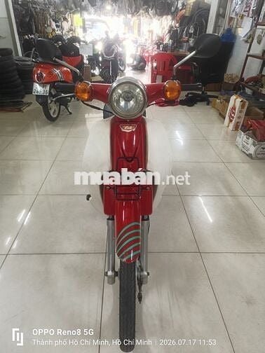 Honda Cub 50cc Đỏ Trắng Nguyên zin Ít sử dụng