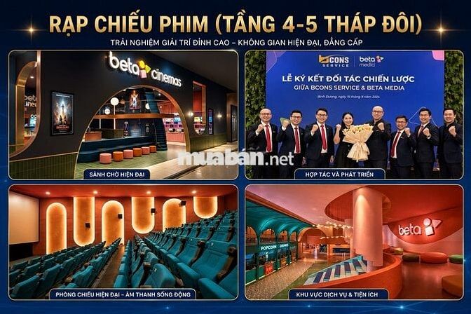 Bán Căn Hộ Bcons Center City 2.4ty/căn,TT 5 tháng 1 lần,Tặng 2chi vàng