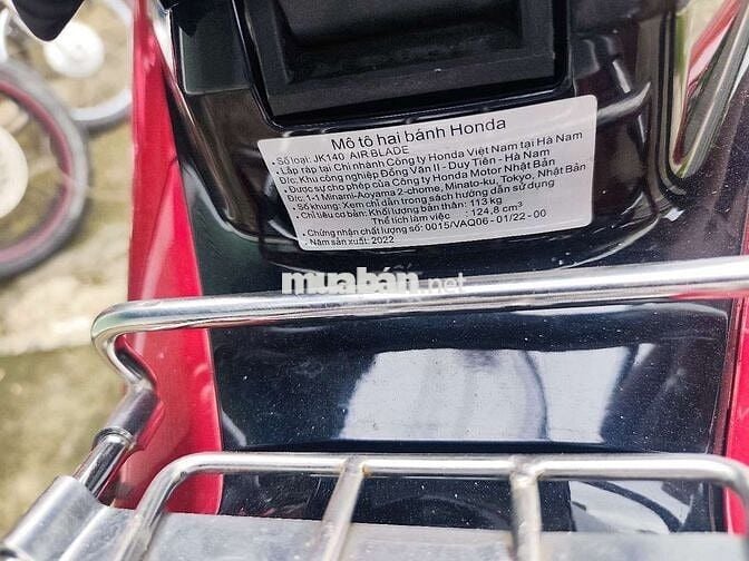 Air Blade 125 4val 2022 bstp 9 chủ