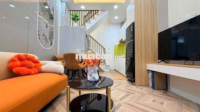 SIÊU PHẨM MINI 4 TẦNG FULL NỘI THẤT GIÁ ĐẸP