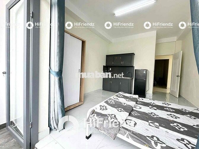 STUDIO BAN CÔNG FULL CHỈ TÍNH ĐIỆN NƯỚC NGAY LUỸ BÁN BÍCH, GẦN ĐẦM SEN