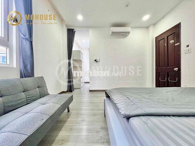 🔥Căn Hộ Studio - Cửa Sổ - Ban Công - Nằm Ngay Cầu Bông