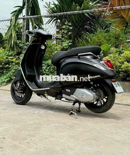 Vespa Sprint 125 Abs 2018 Đen nhám Bstp