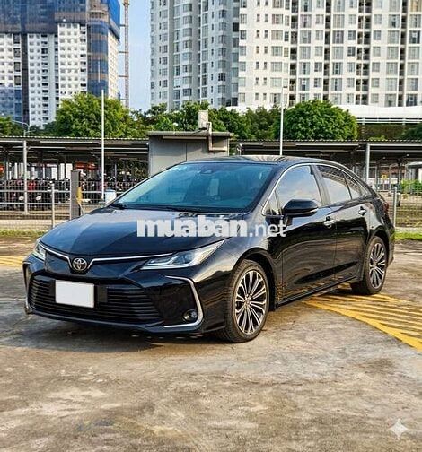 Toyota Corolla Altis 1.8V 2022 Đen Tự động