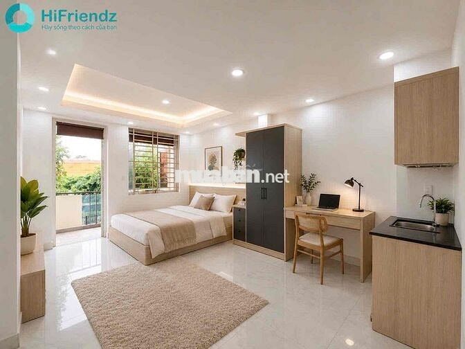 CHDV MỚI XÂY NGAY CÔNG VIÊN HOÀNG VĂN THỤ
