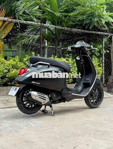 Vespa Sprint 125 Abs 2018 Đen nhám Bstp