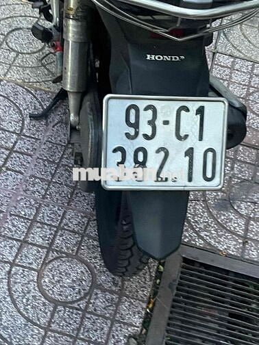 Bán xe Honda Future 125 Fi 2016 Đen,Bst93 gtdd