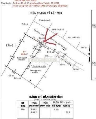 Hẻm xe hơi nhà mới 50 M2 , chỉ 2,x tỷ