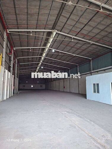 Xưởng An Phú 1000m, pccc vách, bình điện 400, giá 55 triệu, văn phòng
