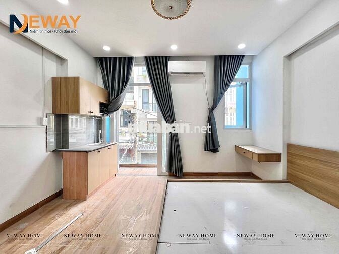 Studio Ban công, SẴN NỘI THẤT, ĐANG HOÀN THIỆN, GIỮ PHÒNG ĐẾN 1/8