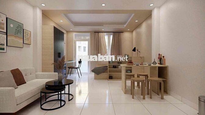 CHDV full nội thất studio ban công, cửa sổ, máy giặt riêng mới 100%