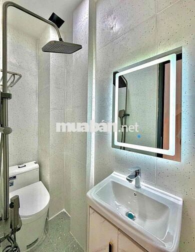 Nhà Mới, Hẻm 6m 57/ Tô Hiệu, 4 Tấm, 4 x 18m, 5 Phòng Ngủ, 5 Wc