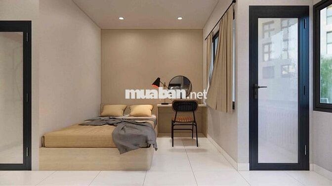 CHDV full nội thất studio ban công, cửa sổ, máy giặt riêng mới 100%