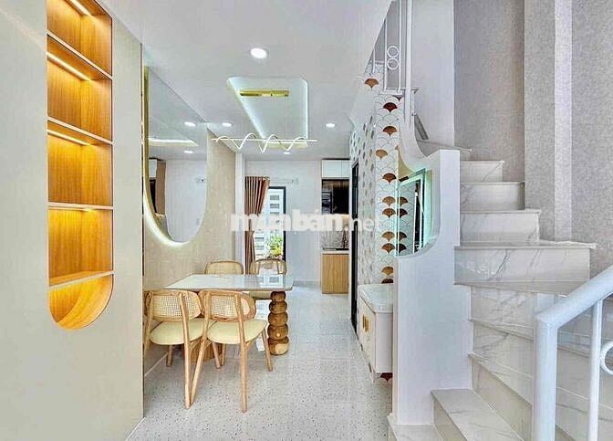 Nhà Mới, Hẻm 6m 57/ Tô Hiệu, 4 Tấm, 4 x 18m, 5 Phòng Ngủ, 5 Wc