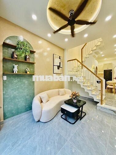 🔥 NHÀ ĐẸP HẺM Ô TÔ 5M - FULL NỘI THẤT, 3 PHÒNG NGỦ (1PN TRỆT)