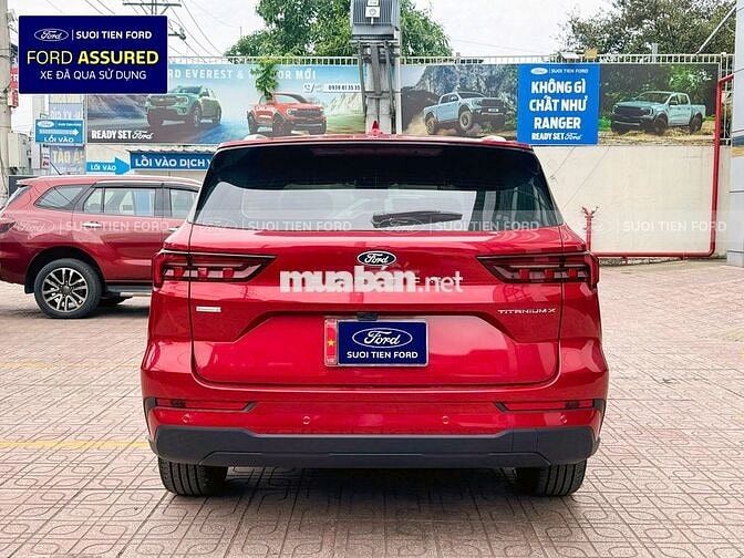 Ford Territory Titanium X 2026 Đỏ 950 km SIÊU LƯỚT