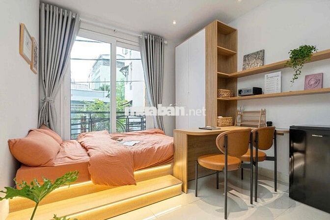 CHO THUÊ STUDIO FULL NT-BAN CÔNG LỚN THOÁNG-KHU VỰC PHÙNG VĂN CUNG