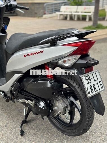 Honda Vision 2012 Bạc BSTP nguyên zin