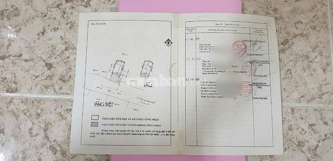 BÁN NHÀ MT HÒA BÌNH, P.HIỆP TÂN, Q.TP, 11.8TỶ.